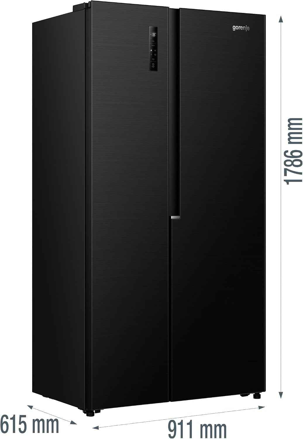 NRS917E41BX Réfrigérateur-Congélateur Autonome 544L 39 Db Classe D'Efficacité Énergétique : E/Nofrost Plus/Ecomodus/Multiflow 360°/Crispzone/Fastfreeze/(L X H X P) : 91,1 X 178,6 X 61,5 Cm