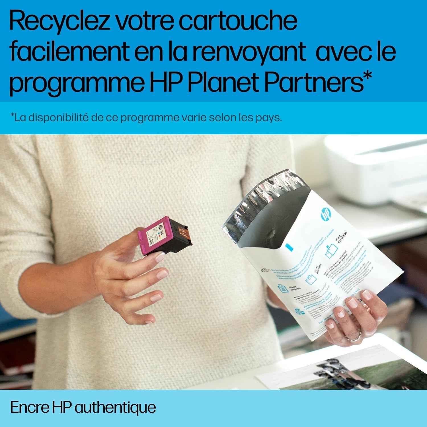 HP 953XL Noir, Cartouche Encre Originale, Grande Capacité | Compatible Avec Officejet Pro Séries 8200, 8710, 8720, 8730, 8740, 7740, 2000 Pages (L0S70AE)