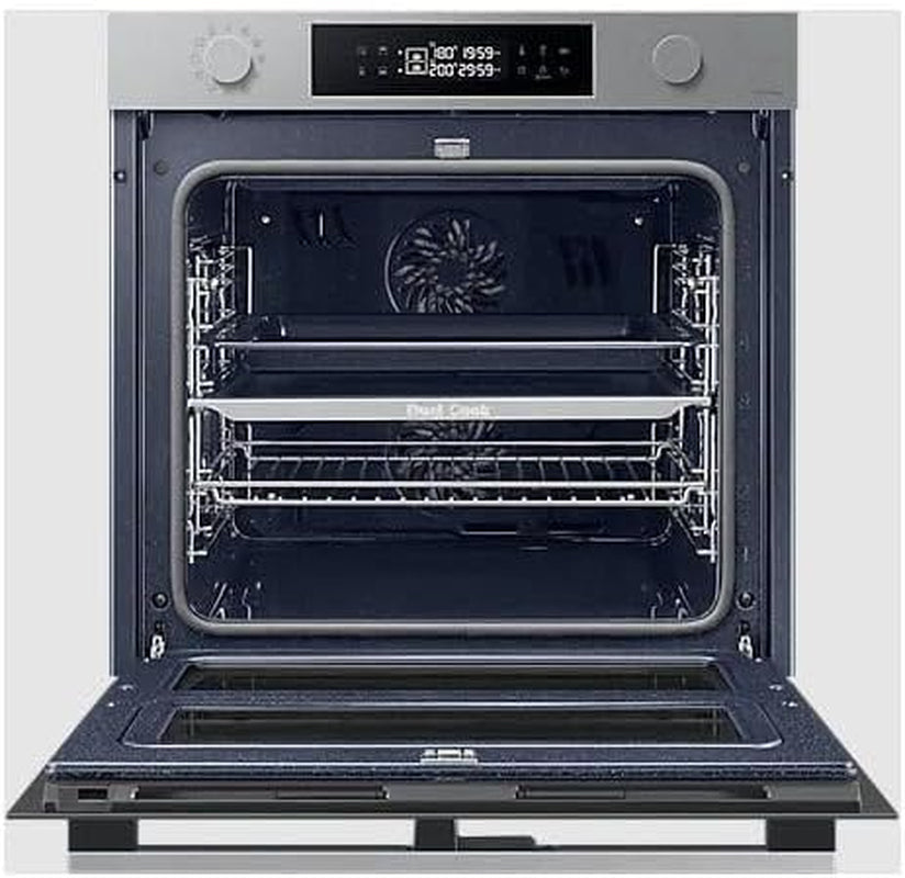 Pyrolyse NV7B45305AS Dual Cook Flex, 76 Litres, Wifi