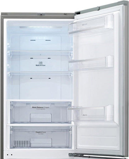 GBB 539 Pzqzs Réfrigérateur/Congélateur (A + +, 190 Cm De Hauteur, 227 L Froid, 91 L Gefrieren, Nofrost, Schnelefrieren) Argent/Gris