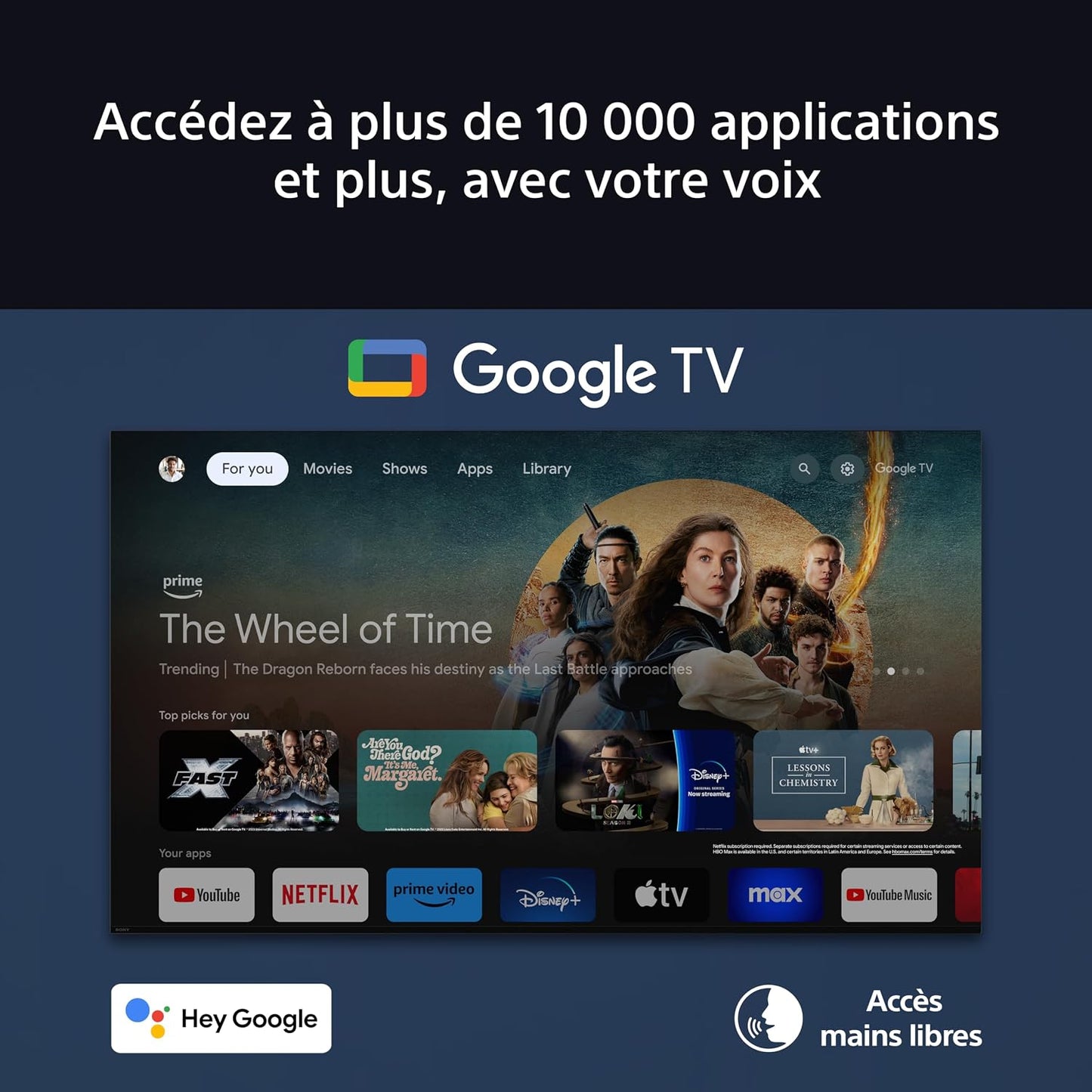 Sony BRAVIA 8 OLED 55 Pouces 4K HDR Google Smart TV |Fonctions Gaming Playstation 5, IMAX Enhanced, Dolby Vision Atmos, Chromecast, Apple Airplay, 120Hz K-55XR83