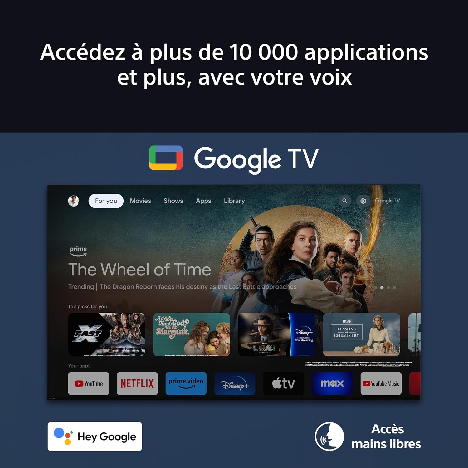 Sony BRAVIA 8 OLED 55 Pouces 4K HDR Google Smart TV |Fonctions Gaming Playstation 5, IMAX Enhanced, Dolby Vision Atmos, Chromecast, Apple Airplay, 120Hz K-55XR83