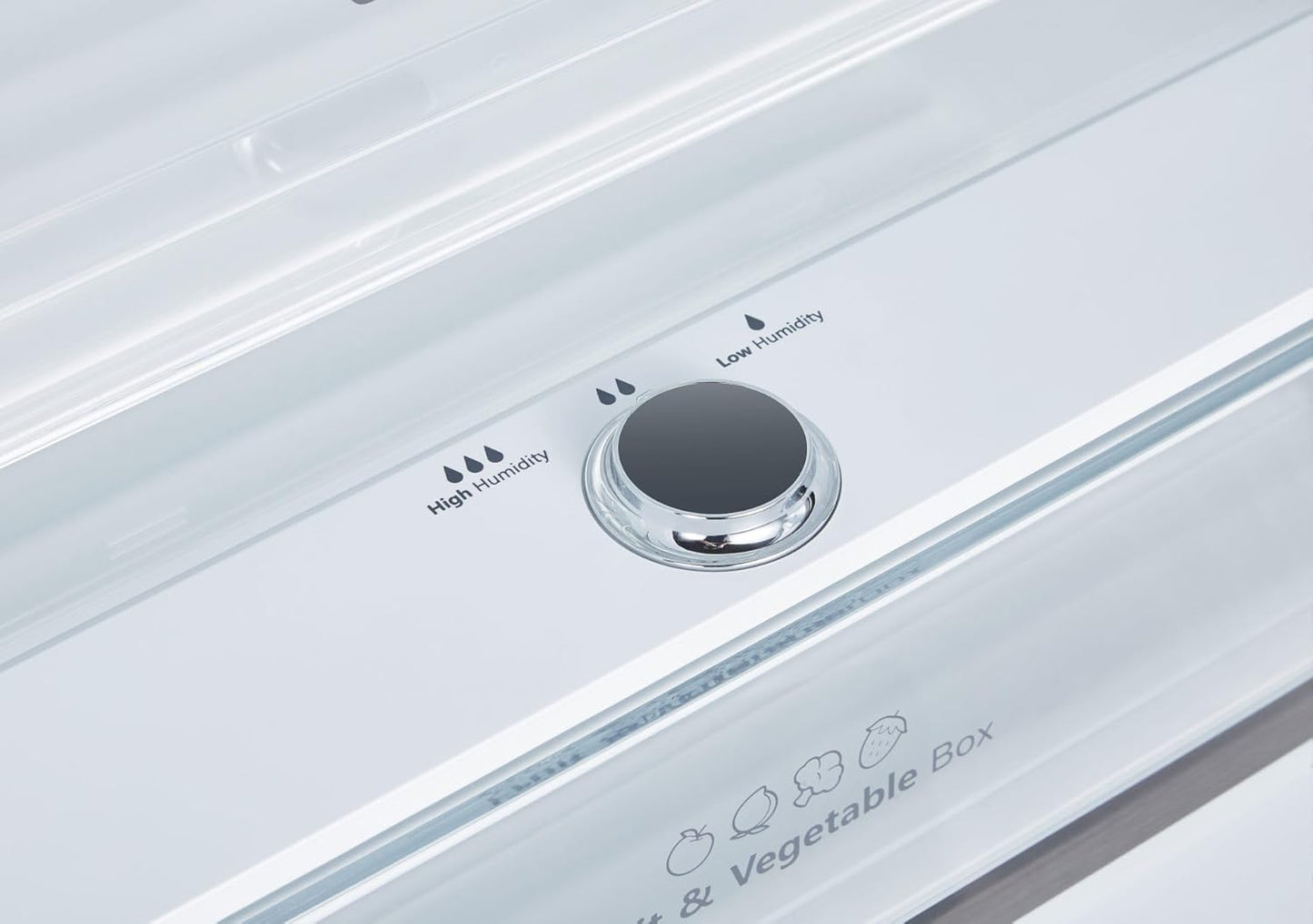 Hisense RB645N4BFE, Réfrigérateur Combiné, 489L, Classe E, Black Inox, Affichage