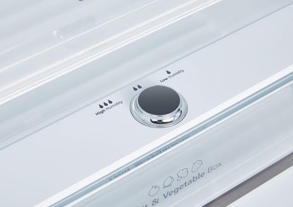 Hisense RB645N4BFE, Réfrigérateur Combiné, 489L, Classe E, Black Inox, Affichage