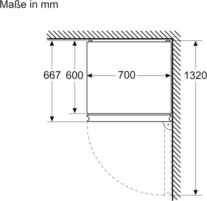 SIEM Kühgefko KG49NAXCF IQ500 C SR