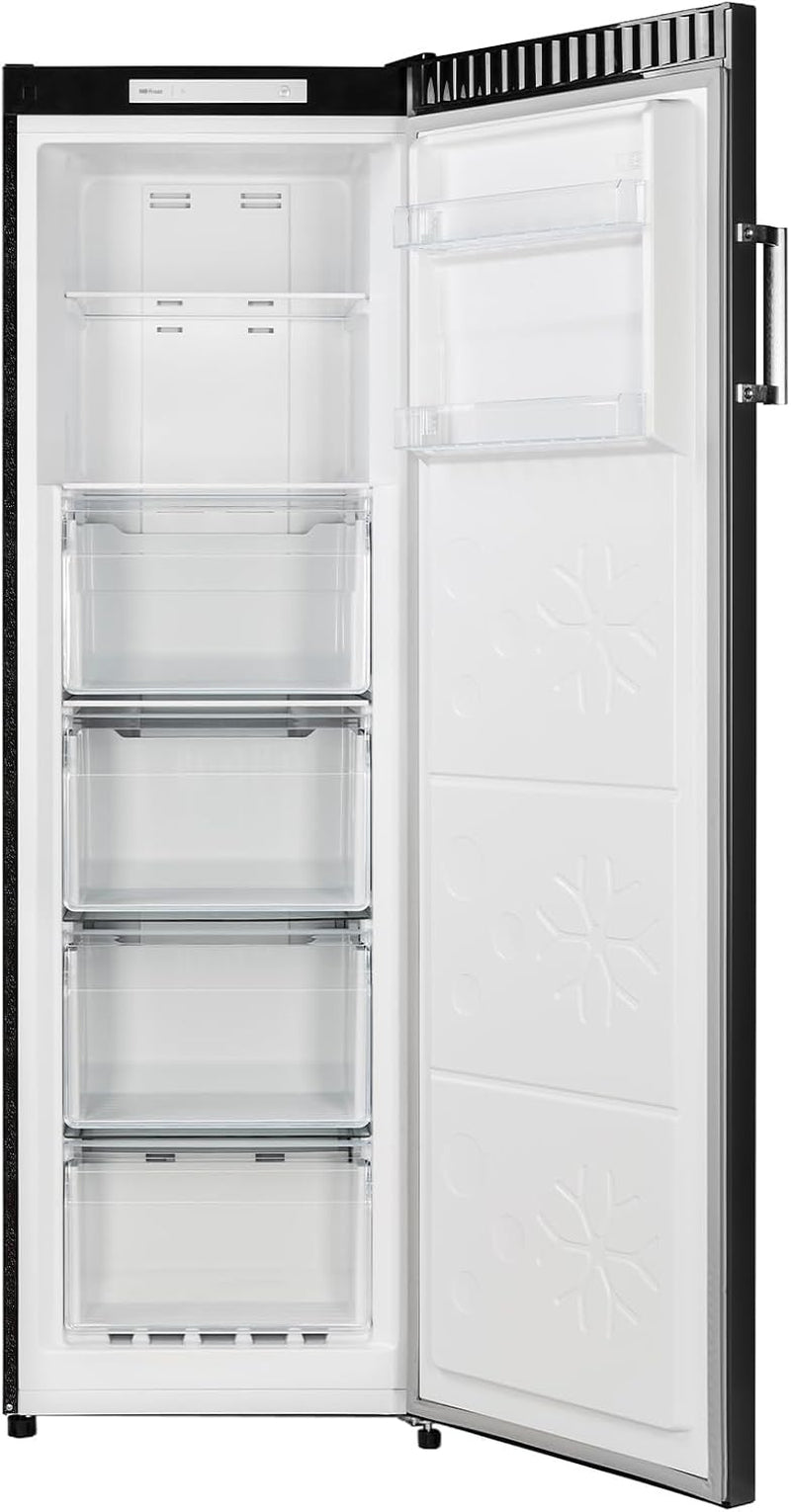 Congélateur Armoire 206L No Frost Inverter Noir (CSD206NEID) | Multi Air Flow, Ultra-Bas -32°C, Silencieux 39Db, Réfrigérateur Congélateur Commutable, Hauteur 1705Mm