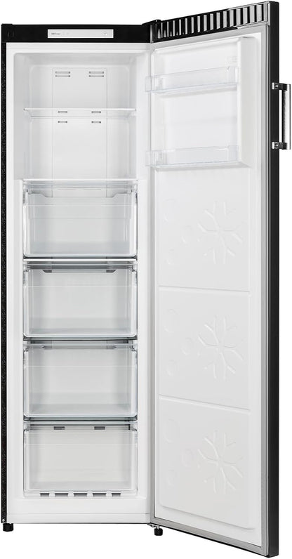 Congélateur Armoire 206L No Frost Inverter Noir (CSD206NEID) | Multi Air Flow, Ultra-Bas -32°C, Silencieux 39Db, Réfrigérateur Congélateur Commutable, Hauteur 1705Mm