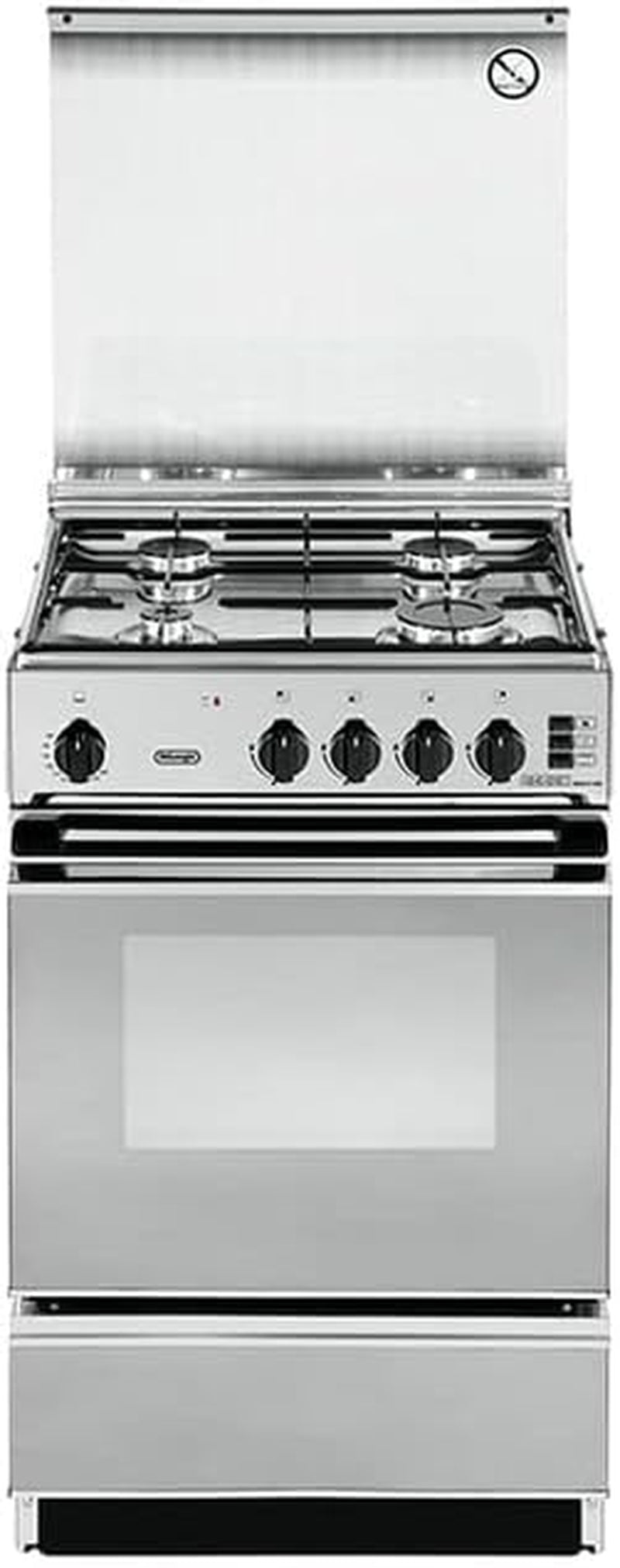 De Longhi SGGX 554 N ED Cuisinière À Gaz Avec Four À Gaz N° Feux 4 50 X 50 Cm