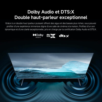 XIAOMI TV F Pro 43, 101 Cm (43 Pouces), 4K UHD QLED, Smart TV, Fire OS8, Contrôle Vocal Alexa, HDR10+, MEMC, 2Go+32Go, Compatible Avec Apple Airplay | Alexa Voice Control, MEMC, 2 Go + 32 Go, Compatible Avec Apple Airplay