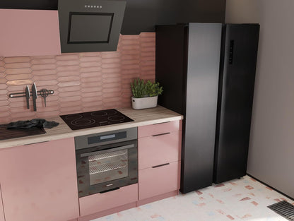 Respekta Réfrigérateur-Congélateur Côte À Côte En Acier Noir AC178BS-18 / H:178 Cm L:91 Cm/Compartiment Réfrigérateur De 331 L/Congélateur De 174 L/Technologie No Frost Intégrée.