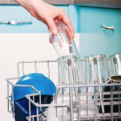 Lot De 12 Inserts Lave-Vaisselle Compatibles Avec Les Bouteilles De Soda, Porte-Verres Pour Lave-Vaisselle, Inserts Bouteilles Lave-Vaisselle, Porte-Bouteilles Inox Pour Lave-Vaisselle Pour Tous Les L