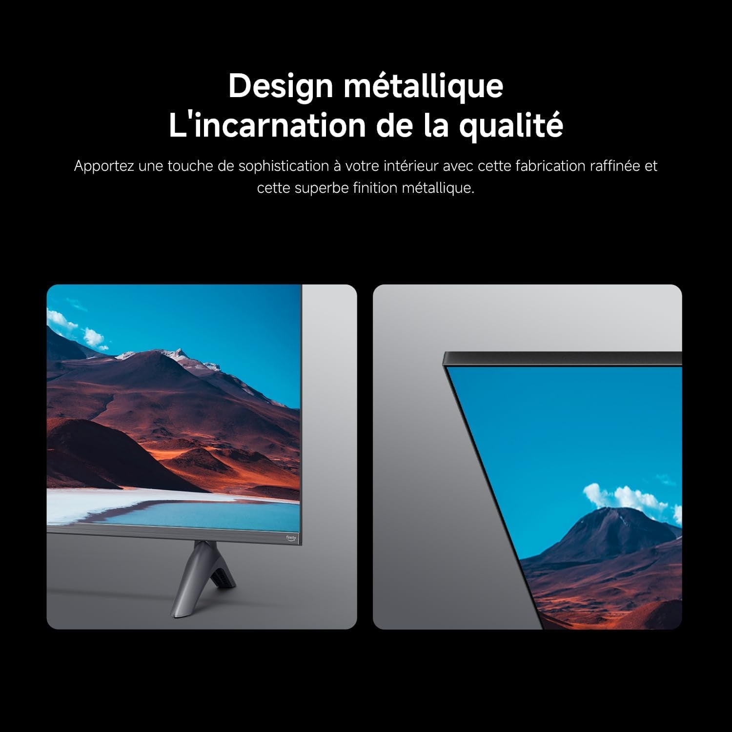 TV F 50, 127 Cm (50 Pouces), 4K UHD, Smart TV, Fire OS8, Contrôle Vocal Alexa, HDR10, MEMC, 60Hz Avec 120Hz Game Boost Mode, 2Go+32Go, Compatible Avec Apple Airplay