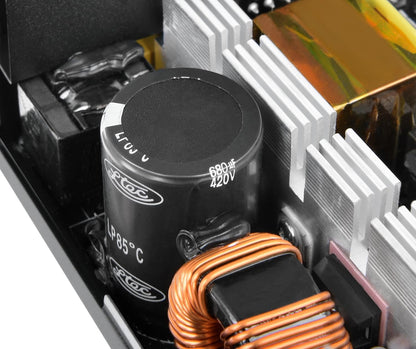 Toughpower GT 850W | ATX 3.1 | Connecteur Pcie 5.1 12V 2X6 | Fonction Smart Zero Ultra-Silencieuse | Câbles À Profil Bas | Certification 80+ Gold | Modulaire