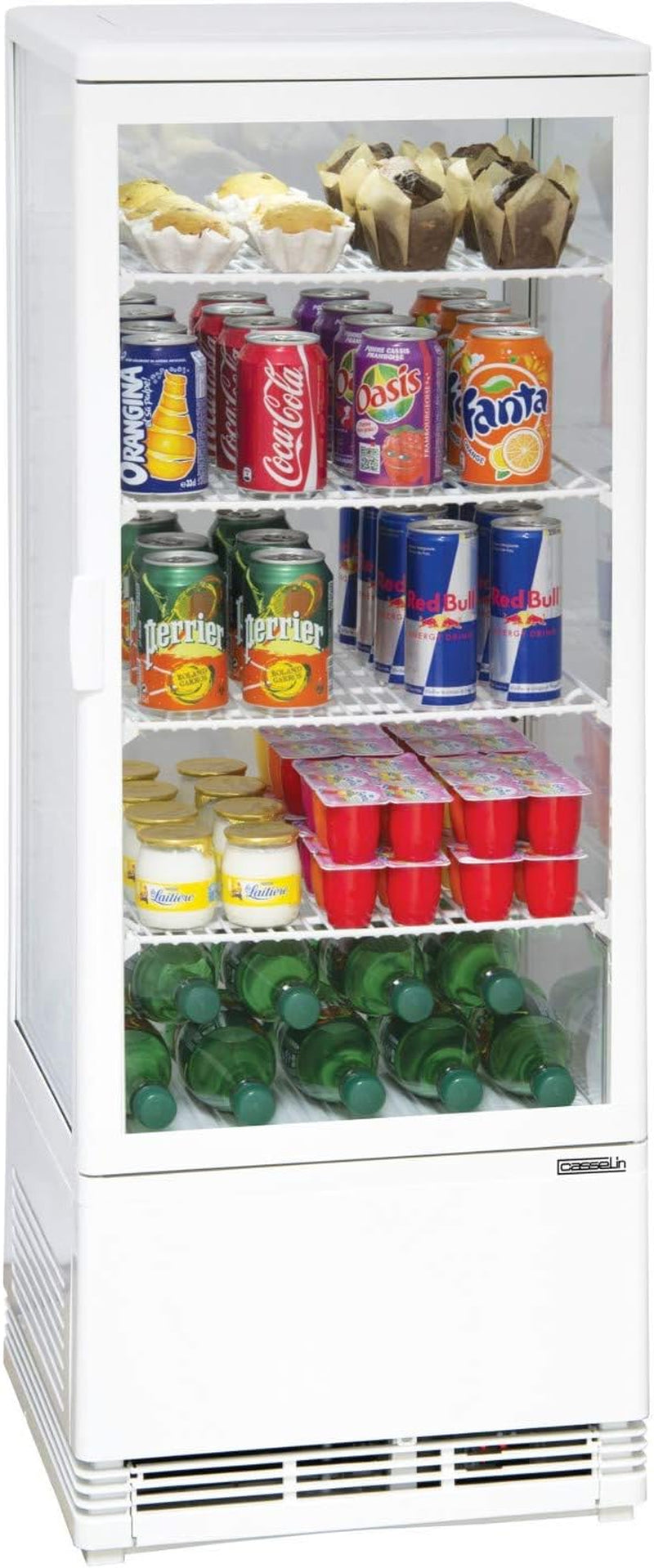 Casselin CVR98LB - Vitrine Réfrigérée Positive 98L