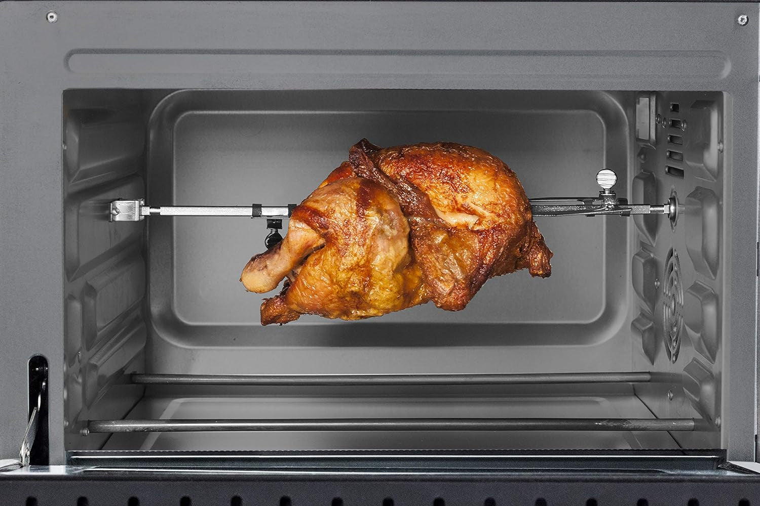 CASO to 20 – Four Design, 5 Fonctions : Recirculation, Tournebroche Avec Moteur, Chaleur De Voûte, Chaleur De Sole, Chaleur De Voûte Et De Sole, Réglage En Continu De La Température De 70 À 230 °C,