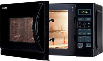 R-742BKW Micro-Ondes Gril 25 Litres - Noir