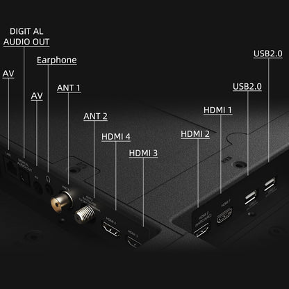 TV Mini QLED 4K 65 Pouces Local Dimming (M65QA9) | Gaming DLG 120Hz, MEMC 60Hz, Support HDR10, Chromecast Intégré