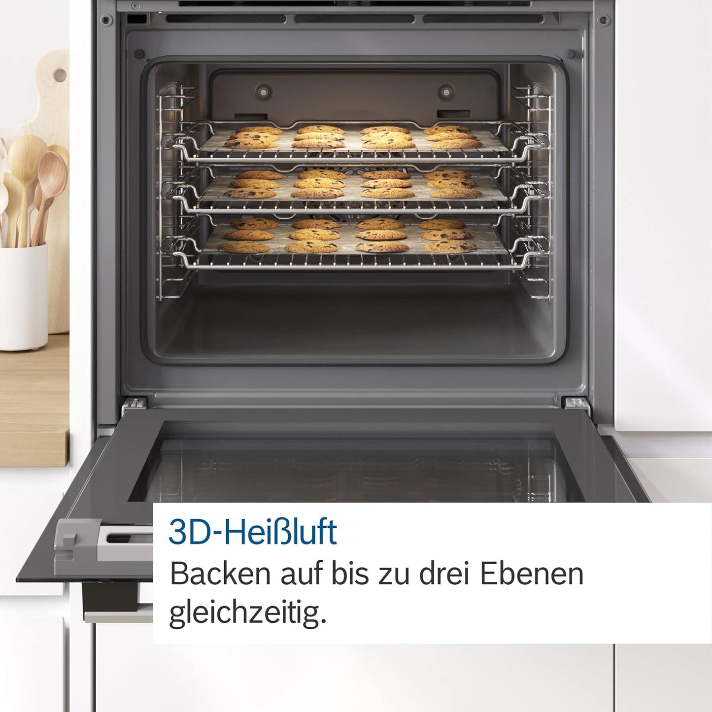 HBG5780S0 - Série 6, Four Encastrable - Multi-Fonctions - Pyrolyse - Grande Capacité De 71 L - 3600 W - Inox