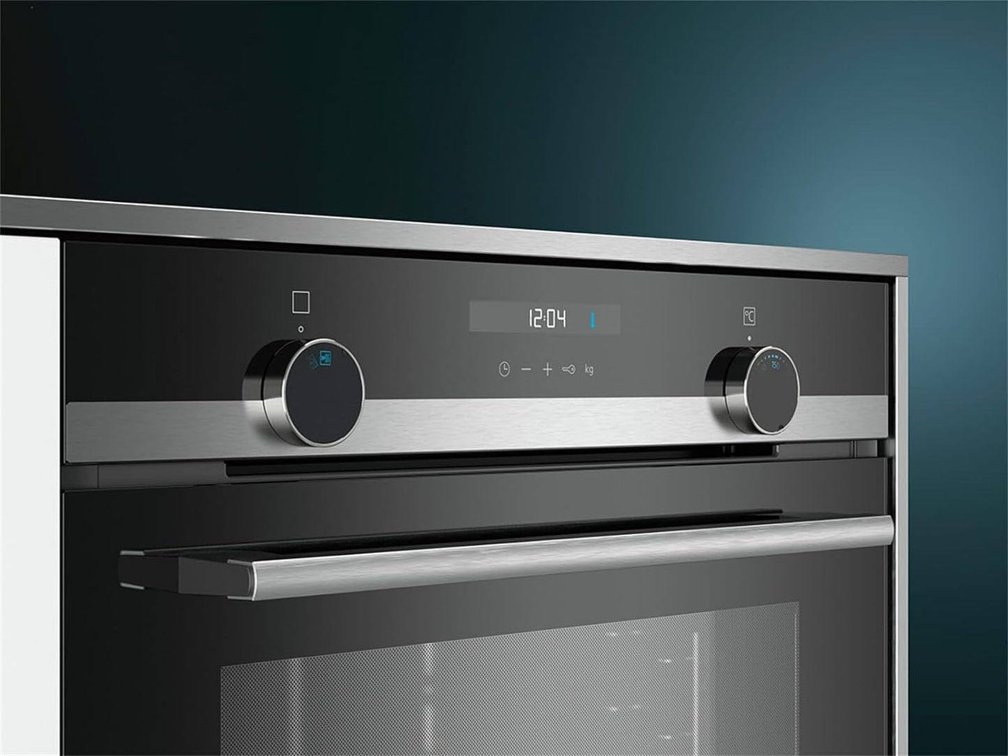 HB517ABS0 Four 71 L a Noir, Acier Inoxydable