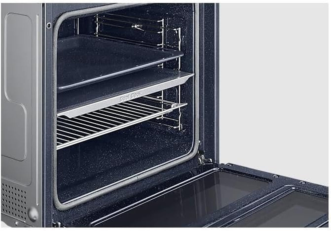 Pyrolyse NV7B45305AS Dual Cook Flex, 76 Litres, Wifi