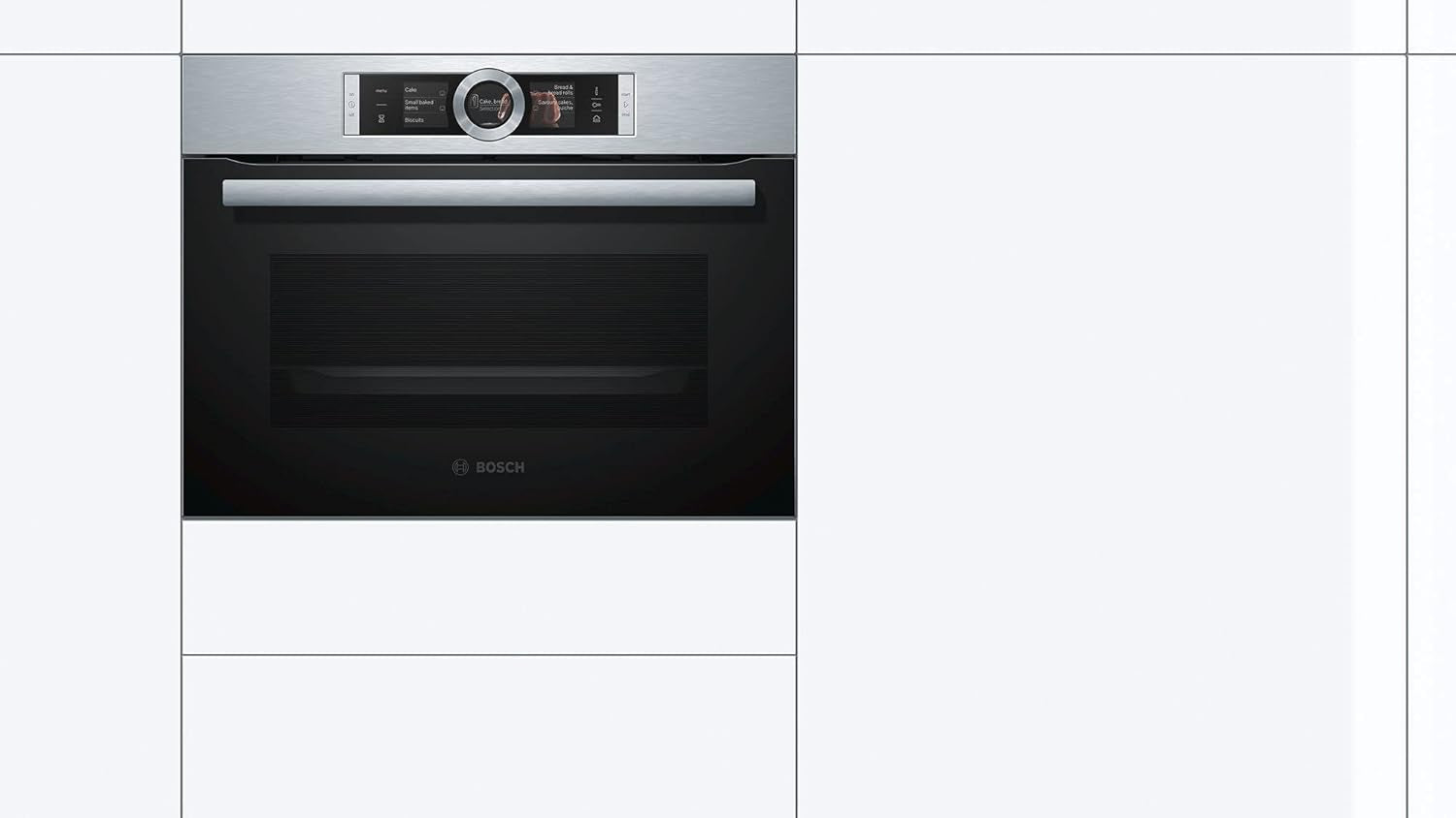 Serie 8 CSG636BS3 Four 47 L A+ Noir, Acier Inoxydable