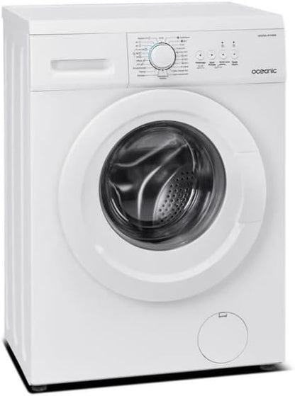 Lave-Linge Hublot OCEANIC - OCEALL610WS - 6 Kg - Largeur 59,5 Cm - 1000 Trs/Min - Blanc