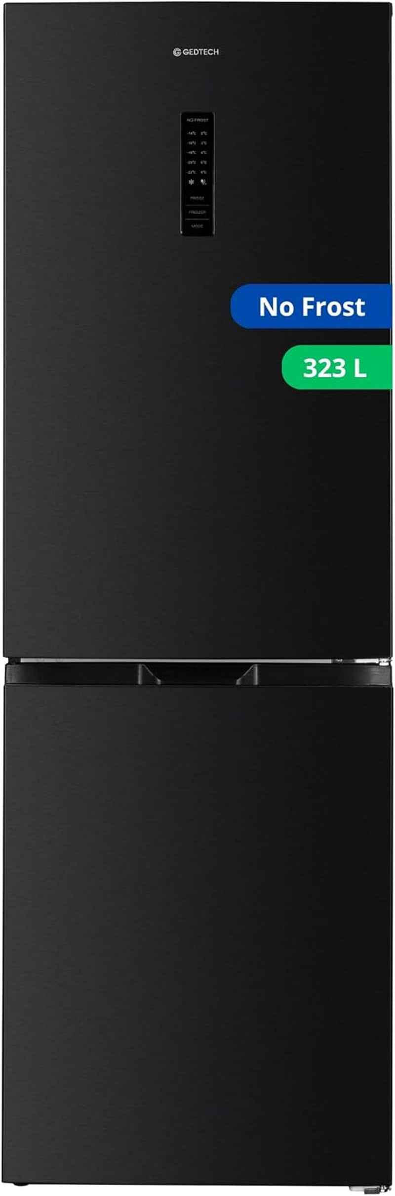 Réfrigérateur Combiné Congélateur Bas 323L GCB323NFDX - No Frost - Dark Inox