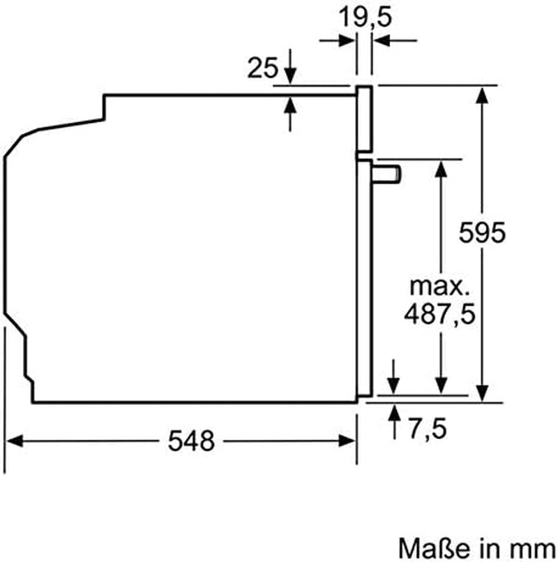 HE578ABS1 Four (Électrique/Encastrable) / 59,4 Cm/Horloge Électronique/Porte Intérieure En Verre Plein/Acier Inoxydable