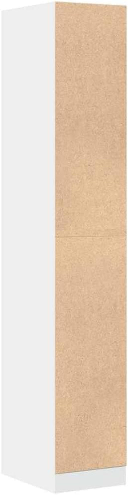 Armoire D'Apothicaire Blanche 30 X 41 X 174,5 Cm Bois D'Ingénierie