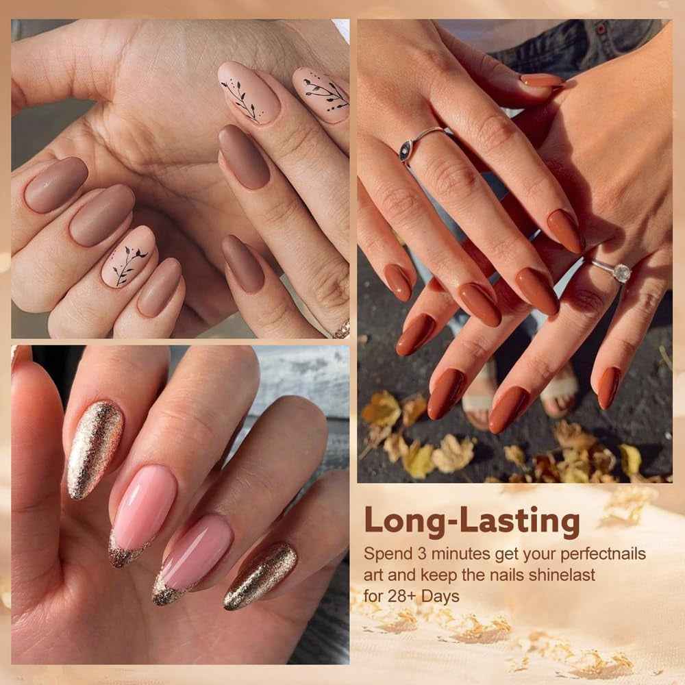 Lot Vernis Semi Permanent 24 Couleurs Gel Nail Polish CC6 | Avec Base Et Top Coat Vernis À Ongles/Matt/Primer Ongle Gel Uv Et Déshydrateur Pour/Renforcer La Carte Gel/Couleur