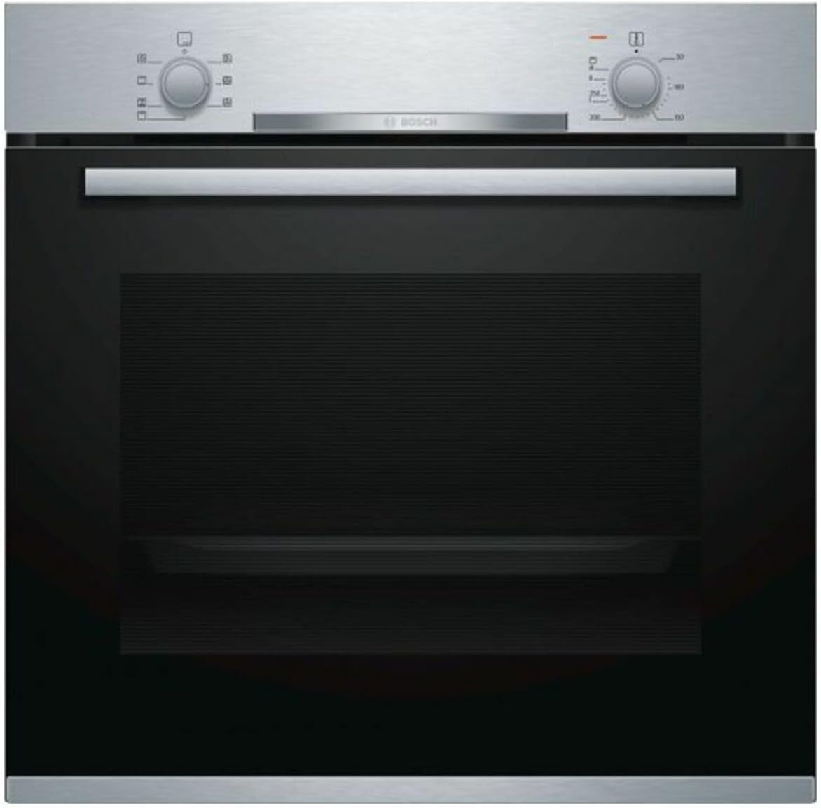 Série 2 HBA510BR0 Four 60 X 60 Cm, A, Acier Inoxydable, Commandes Fixes