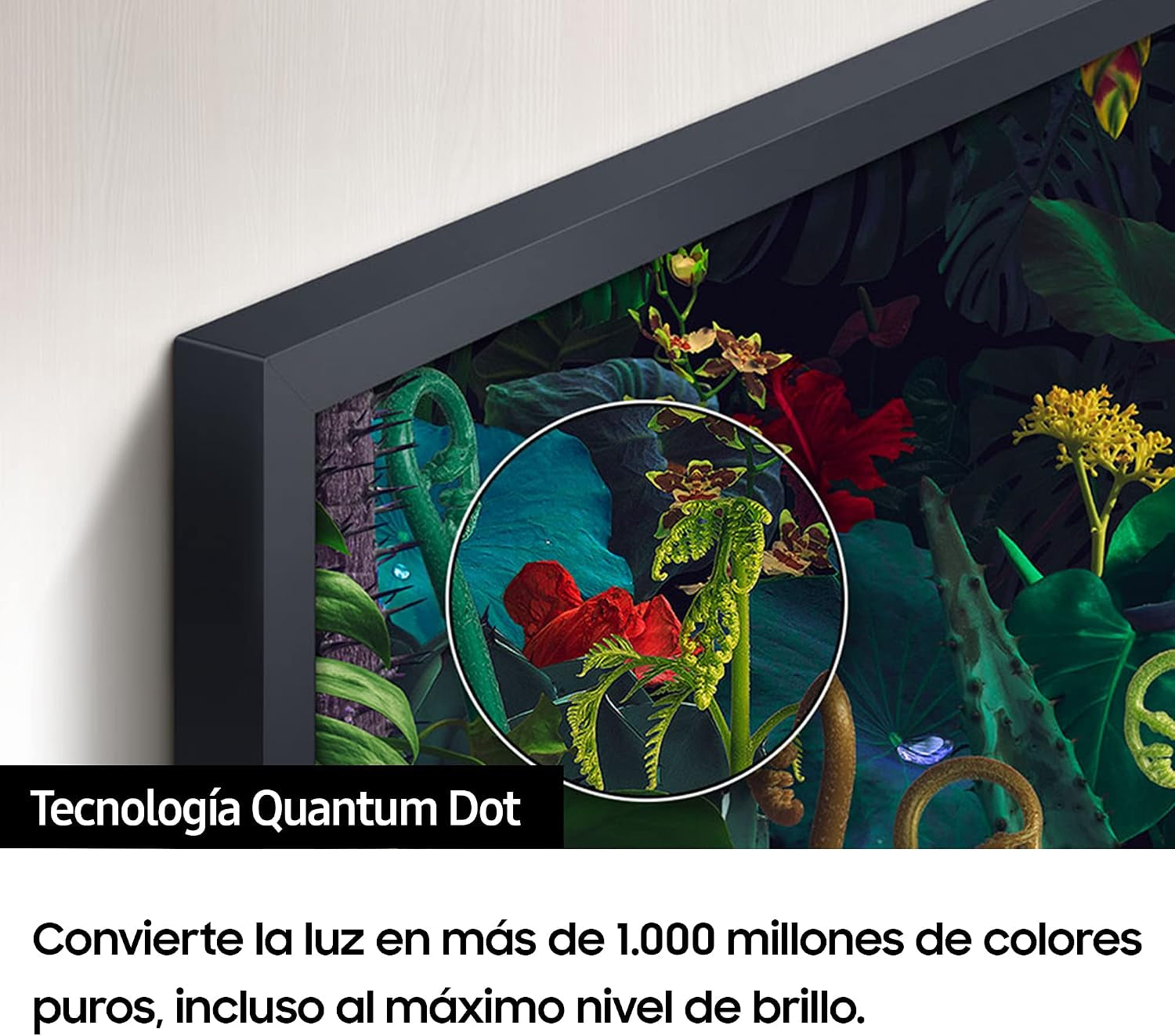TV the Frame 2023 32 Pouces QLED TQ32LS03C, Écran Full HD Sans Reflets, Téléviseur Cadre Photo, Smart TV, Accès Art Store, Technologies OTS Lite Et Q-Symphony, Accroche Murale Et Pieds Inclus