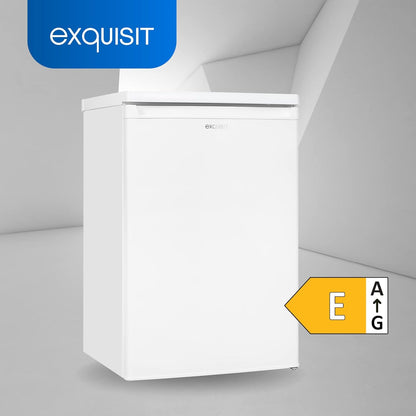 Exquisit KS16-V-040E Réfrigérateur Autoportante 127 L E Blanc