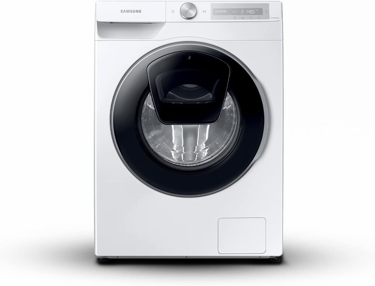 Ai Control Addwash Lave-Linge Avec Échodoseur WW90T684DLH/S3, Libre Installation, 9 Kg, 1400 Tr/Min, Classe A, Wifi, Vapeur, 60 L X 85 H X 55P Cm, Blanc