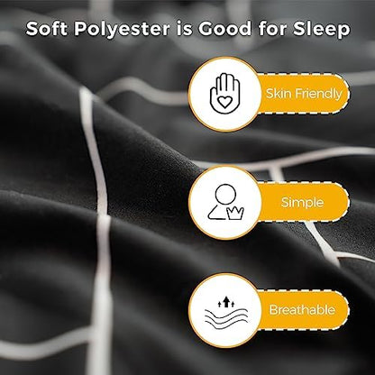 MAXYOYO Black Moon and Star Futon Mattress, Japanese Floor Mattress Quilted Bed Mattress Topper, Extra Thick Folding Sleeping Pad Breathable Floor Lounger Guest Bed for Camping Couch, Twin