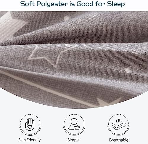 MAXYOYO Black Moon and Star Futon Mattress, Japanese Floor Mattress Quilted Bed Mattress Topper, Extra Thick Folding Sleeping Pad Breathable Floor Lounger Guest Bed for Camping Couch, Twin