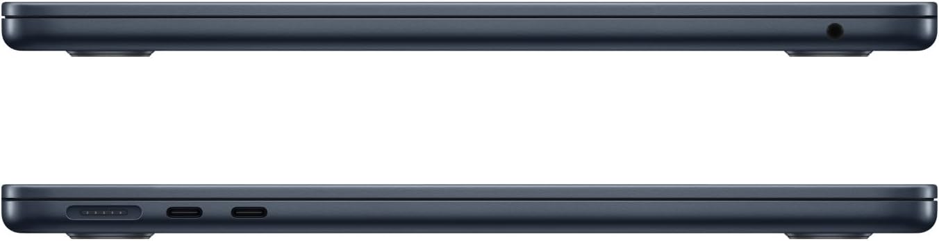 Apple MacBook Air 2022 with M2 Chip (13-inch, 16GB RAM, 512GB SSD memory) (AZERTY French) Midnight (Refurbished)