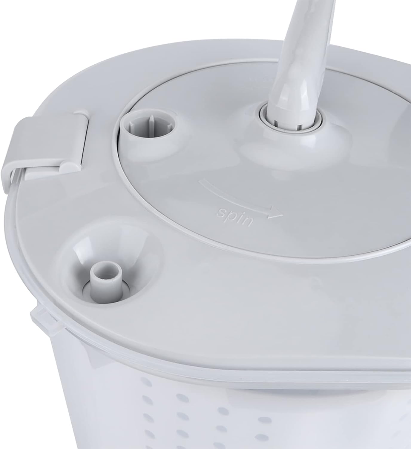 Cryfokt Machine À Laver Portable, Laveuse Manuelle À Vêtements Non Électrique, Laveuse Et Sèche-Linge Avec Coussinets De Panier De Déshydratation, Laveuse À Linge Pour Dortoirs