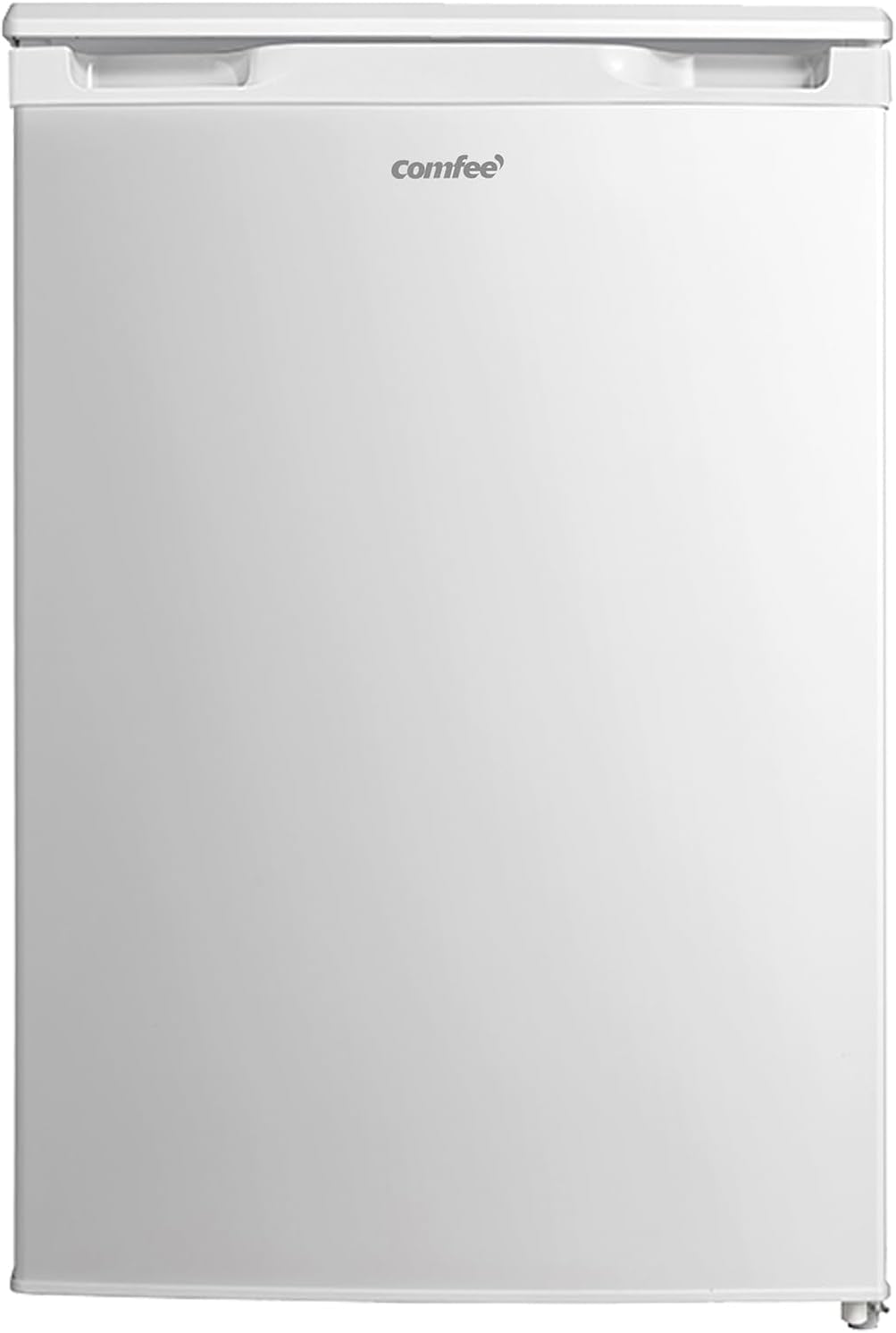 113L Petit Frigo, Réfrigérateur Congelateur Avec Tiroir, Blanc | Combiné Compact, Inverter 35Db, Congélateur 4 Étoiles, Parfait Pour Studio, Chambre Ou Bureau