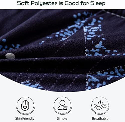 MAXYOYO Black Moon and Star Futon Mattress, Japanese Floor Mattress Quilted Bed Mattress Topper, Extra Thick Folding Sleeping Pad Breathable Floor Lounger Guest Bed for Camping Couch, Twin