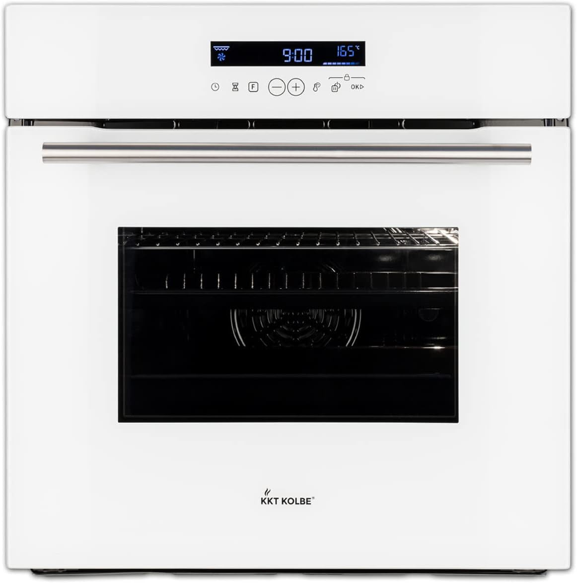 Four Encastrable 60 Cm / 70L / 3,3Kw / Gril/Circulation De L'Air/Air Chaud/Tiroirs Télescopiques/Timer Automatique / EB8015W