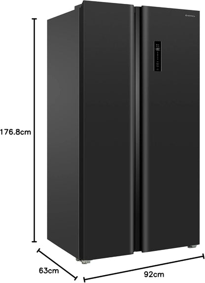 Réfrigérateur Multi-Portes GSBS510BL 510L (324L + 181L) - Distributeur D'Eau - Noir