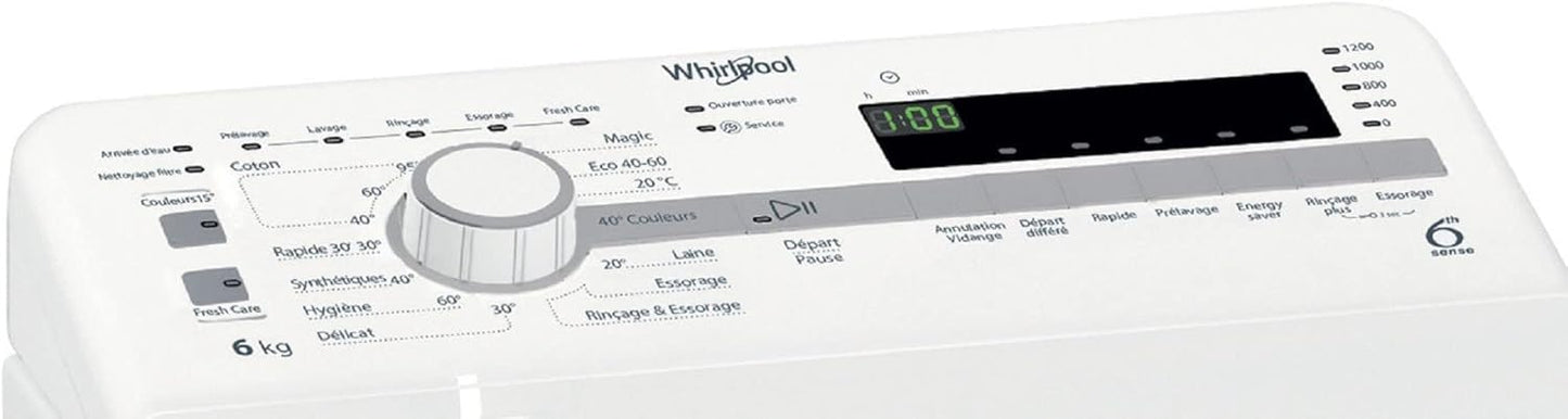 WHIRLPOOL TDLR6232SFRN