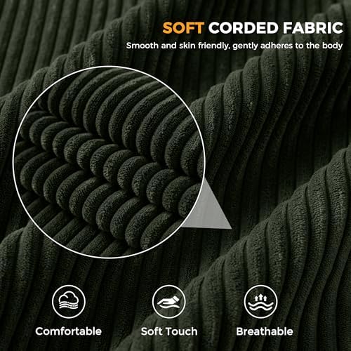 MAXYOYO Bean Bag Chair for Adults, Upholstered Floor Sofa with Armrests, Loveseat Boneless Couch with Tufted Cushion &amp; Backrest, Sofa in A Box, Large Bean Bag Couch for Bedroom Living Room, Dark Grey
