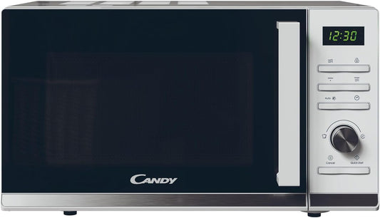 Moderna CMGA23TNDW Four Micro-Ondes Gril 900W 23L Digital, Fonction Décongélation, Plateau Tournant, 11 Niveaux De Puissance,19 Menus Auto, Grille Métal, Cuisson Express, Sécurité Enfant,Blanc