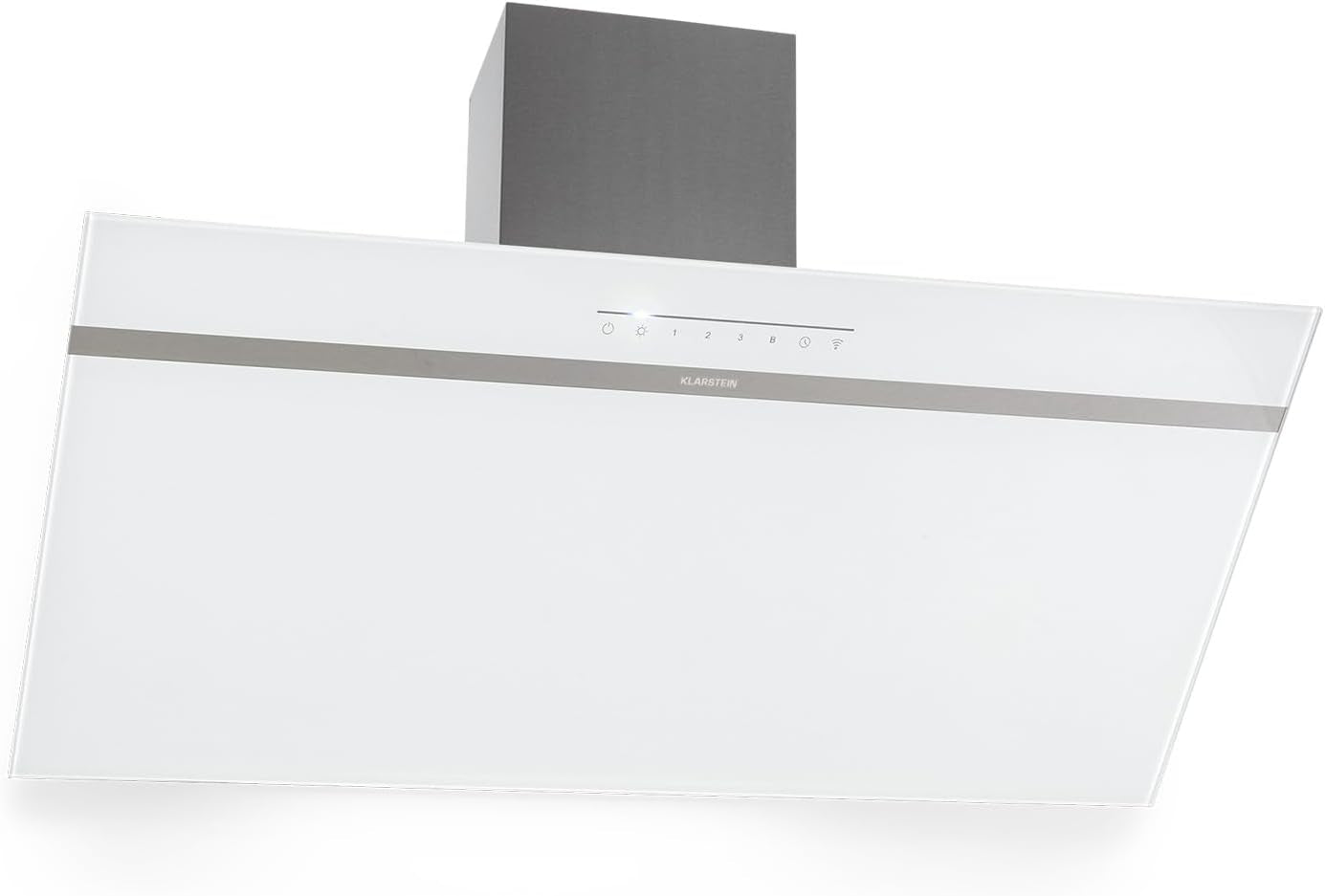 Hotte Aspirante 90Cm, Hottes De Cuisine, Filtre De Hotte À Graisse En Aluminium, Débit D'Air Puissant 514 M³/H Et Silencieux, Eclairage LED, Hottes Aspirantes Dégraissante, Wi-Fi, Class A++