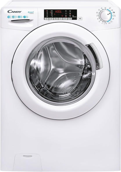 Smart CS 1410TXME/1-S Machine À Laver À Chargement Frontal, 10 Kg, 1400 Tours, Connectivité NFC, Pose Libre, 60 X 58 X 85 Cm, Blanc, Classe A