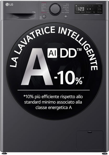 F4R5011TSM Machine À Laver CF 11 Kg 1400 G A-10 % INV VAP Turbo Wash N