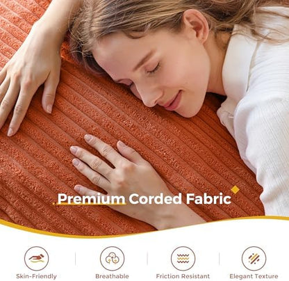 MAXYOYO Giant Bean Bag Chair with Pillow, 3 in 1 Convertible Bean Bag Chair for Adults with Removable Cover, Floor Cushion Stuffed Floor Lounger for Living Room Bedroom, Grey