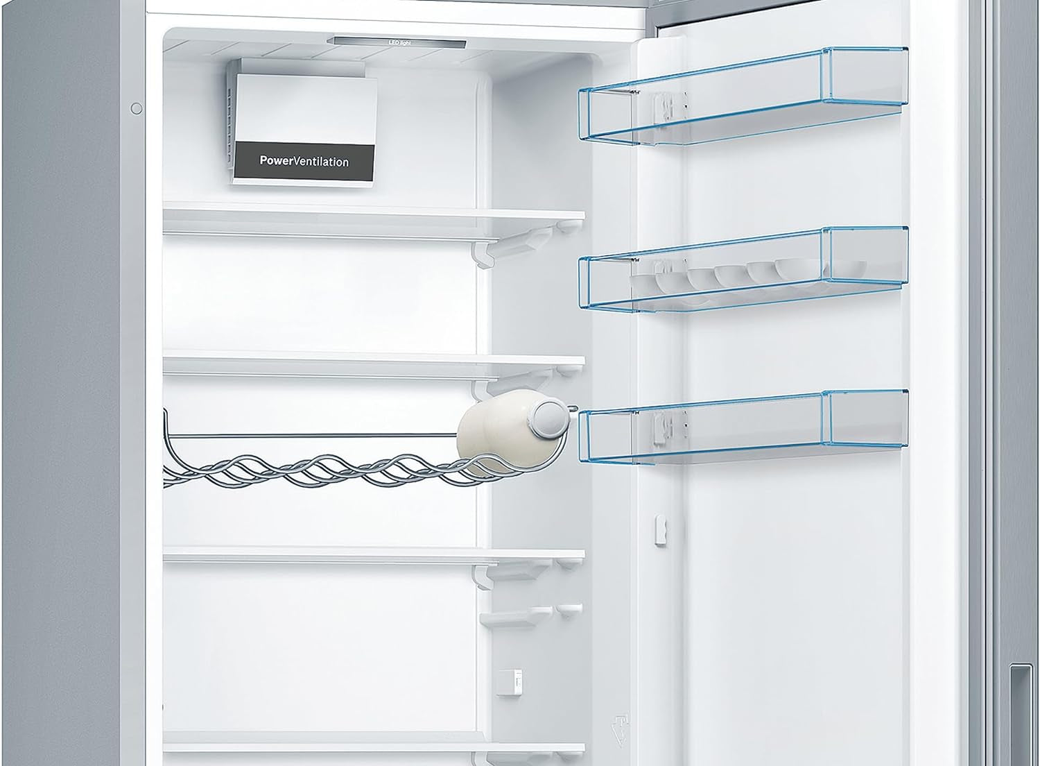 KGV39VLEAS - Série 4 -Réfrigérateur Combiné Pose-Libre - 201 X 60 Cm - Inox